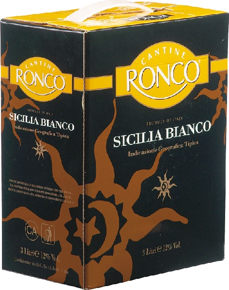 RoncoTerre Siciliane Bianco IGT Jg. 0Italien Sizilien Ronco