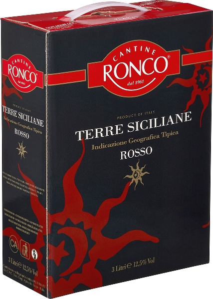 RoncoTerre Siciliane Rosso IGT Jg. 0Italien Sizilien Ronco