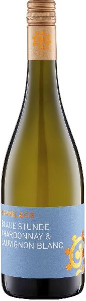 Weingut HammelBlaue Stunde Chardonnay & Sauvignon Blanc trocken Jg. 2021 Cuvee aus 80% Chardonnay, 20% Sauvignon BlancDeutschland Pfalz Weingut Hammel