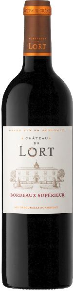 Chateau du Lort Bordeaux Superieur AOC Jg. 2020 64 Proz. Merlot, 18 Proz. Petit Verdot, 18 Proz. Cab.Sauvignon im Holzfass gereift