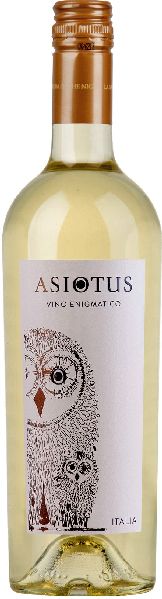 Asio Otus Weiss Vino Varietale ditalia Jg.  Cuvee aus 70% Chardonnay, 30% Sauvignon BlancItalien Sizilien Asio Otus