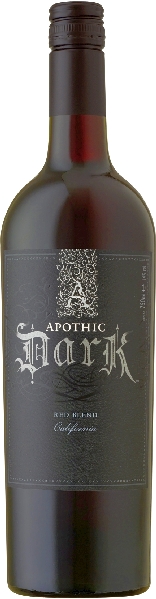 Apothic Dark Jg. 2020 Cuvee aus Petite Syrah, Teroldego, Cabernet Sauvignon