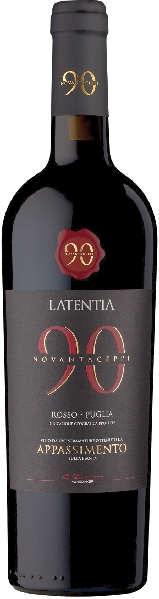 Latentia Winery SPA Novantaceppi Appassimento Puglia IGT Jg. 2021 Cuvee aus Nero di Troia, Primitivo