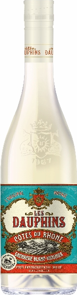 Les Dauphins Blanc Jg. 2022 Cuvee aus 50 Proz. Grenache Blanc, 50 Proz. Viognier 5000001064 Frankreich WeinUnion
