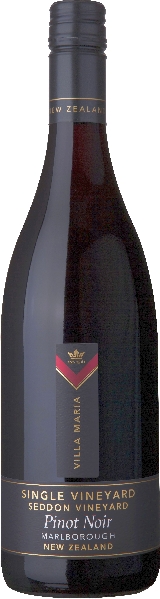 Villa Maria Seddon Single Vineyard Pinot Noir Jg. 2019-20 14 Monate in französischen Eichenholzbarriques gereift