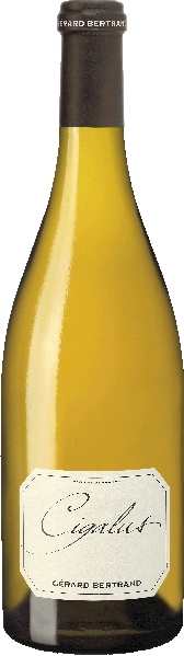 Gerard Bertrand Aus biologischem Anbau Cigalus Blanc Jg. 2022 Cuvee aus Chardonnay, Viognier, Sauvignon Blanc im Holzfass gereift