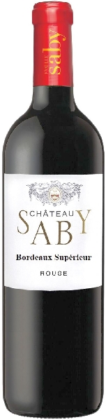 Vignobles SabyChateau Saby AOC Bordeaux Superieur Jg. 2021 12 Monate in Eichenbarriques gereiftFrankreich Bordeaux Vignobles Saby