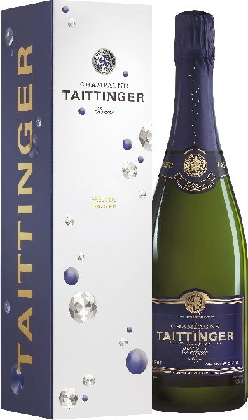 Taittinger Champagne Prelude Brut Grands Crus in Diamond Geschenkverpackung 50 Proz. Pinot Noir, 50 Proz. Chardonnay