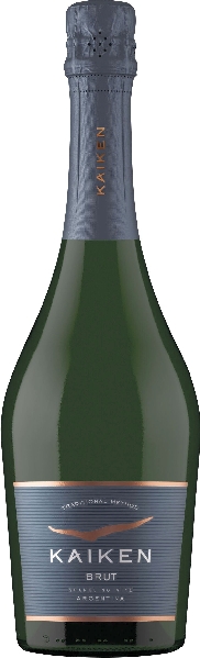 Kaiken. Kaiken Brut Jg. Cuvee aus 70 Proz. Pinot Noir, 30 Proz. Chardonnay