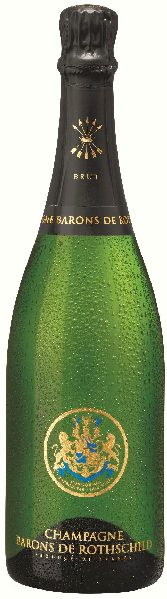 Barons de Rothschild. Champagne Barons de Rothschild brut Jg. Cuvee aus 50 Proz. Chardonnay, 50 Proz. Pinot Noir