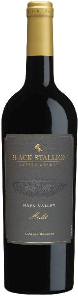 Black StallionLimited Release Merlot Jg. 2016 Cuvee aus 88% Merlot, 12% Cabernet Sauvignon im Holzfass gereiftU.S.A. Kalifornien Black Stallion