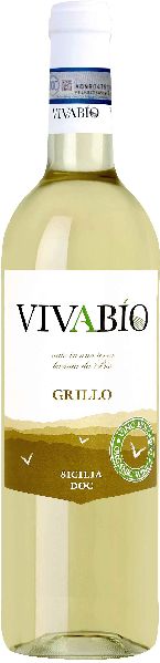 Cantine Colomba Bianca Vivabio Grillo Sicilia DOC Jg. 2021 650022506 Italien WeinUnion