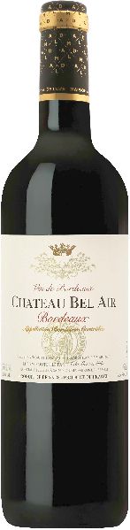 Cht. Bel AirChateau Bel Air Bordeaux AC A del Luze & Fils Jg. 2018 Cuvee aus 50% Merlot, 25% Cabernet Franc, 25% Cabernet SauvignonFrankreich Bordeaux Cht. Bel Air