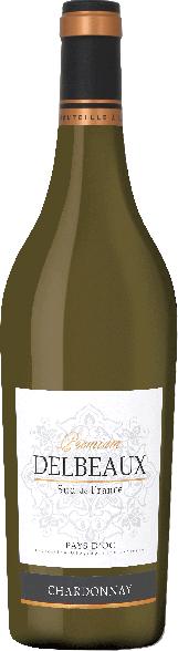 Vignerons du NarbonnaisDelbeaux Premium Chardonnay IGP Pays d Oc Jg. 2021Frankreich Südfrankreich Languedoc Vignerons du Narbonnais