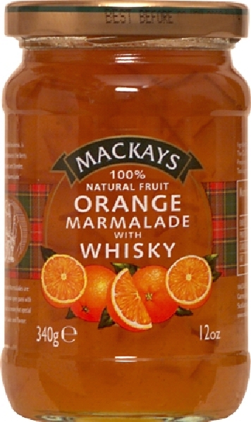 MarmeladeMackays Marmalades Orange Marmalade with Whisky 340gDelikatessen Marmelade